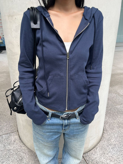 pinter slim hood zip-up (pre-order)