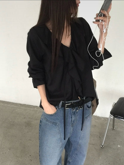 zelda frill blouse (pre-order)