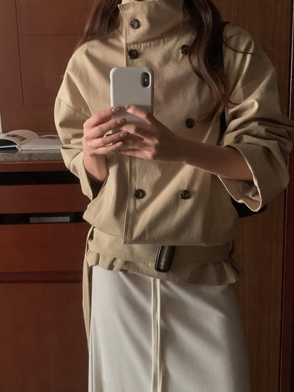 crema belt jacket (pre-order)
