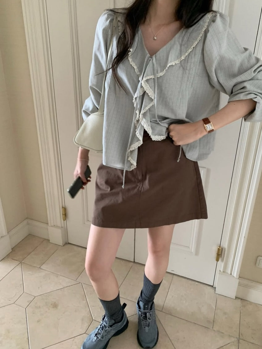 dain frill blouse (pre-order)