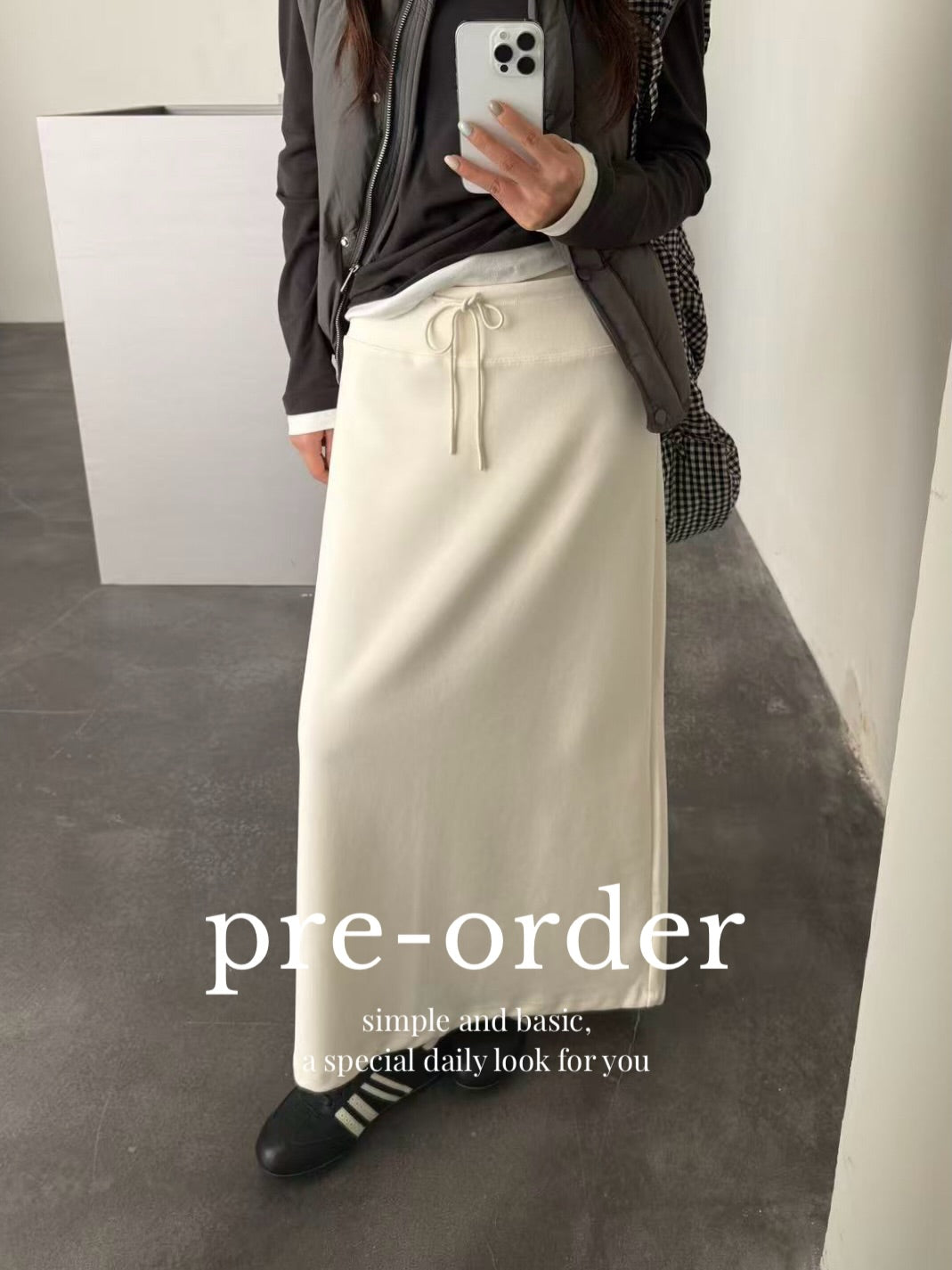 pinter maxi skirt (pre-order)