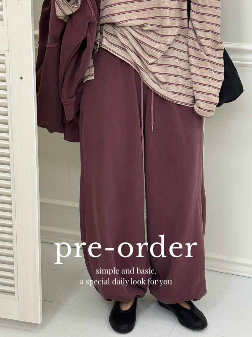 jini pigment jogger pants (pre-order)