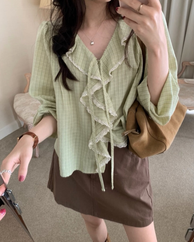 cotton washed skirt (pre-ordr)