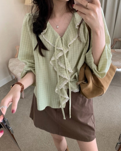 cotton washed skirt (pre-ordr)