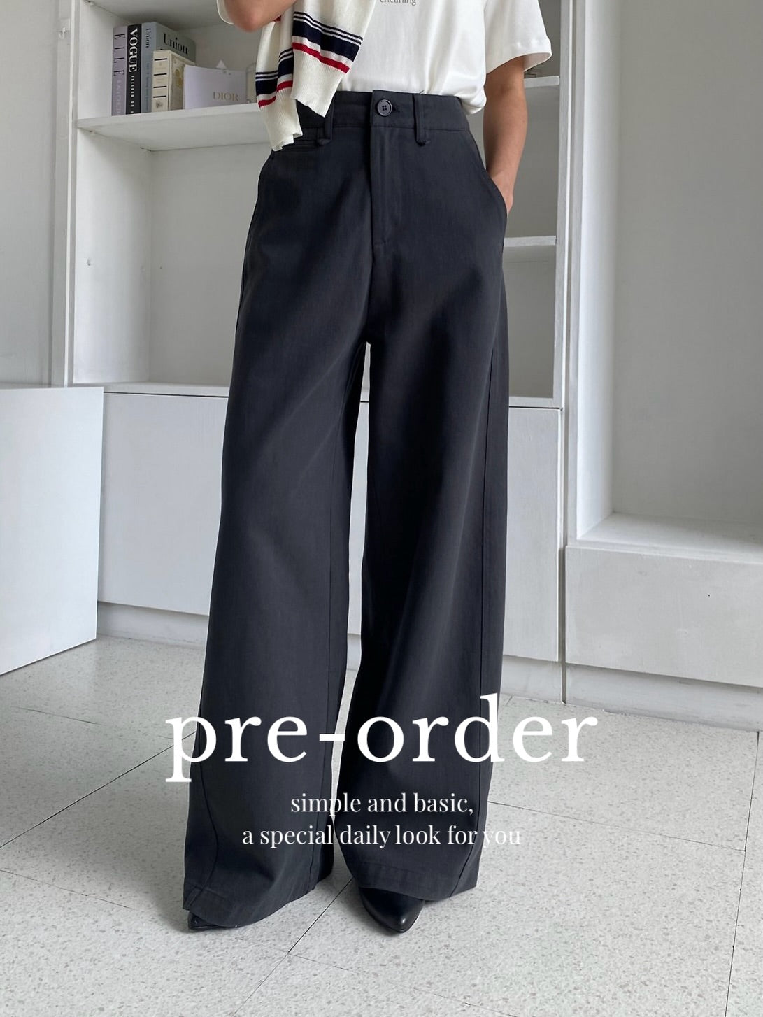 soft lip pocket pants (pre-order)