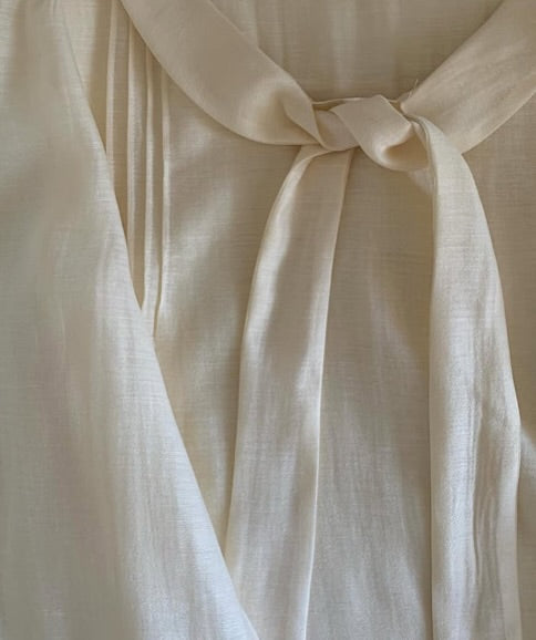 joojoo tie blouse (pre-order)