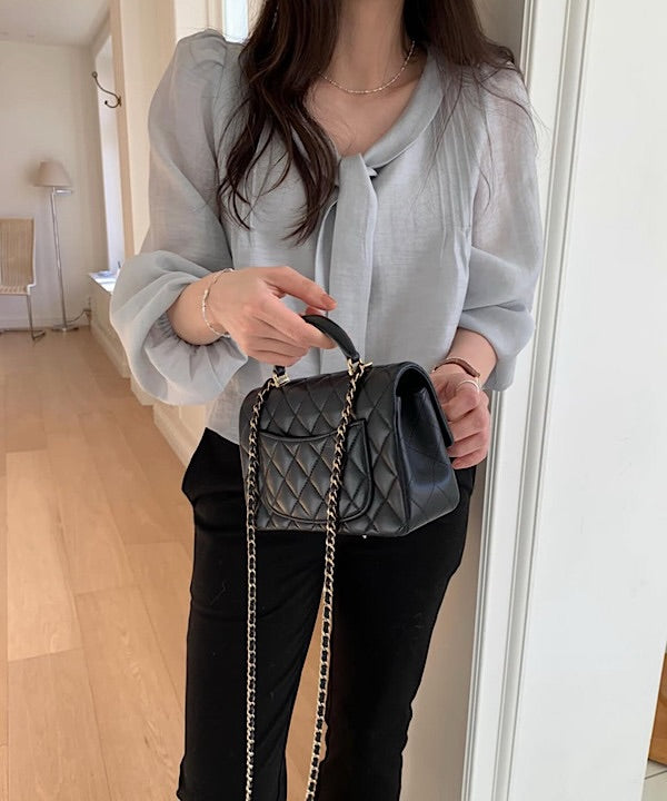 joojoo tie blouse (pre-order)