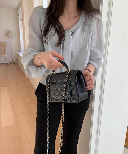 joojoo tie blouse (pre-order)