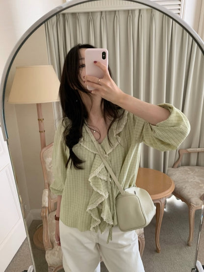 dain frill blouse