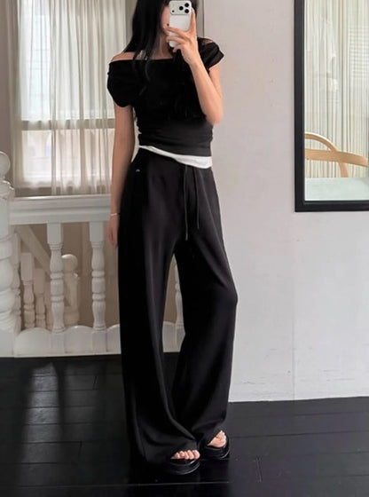 pinter string pants