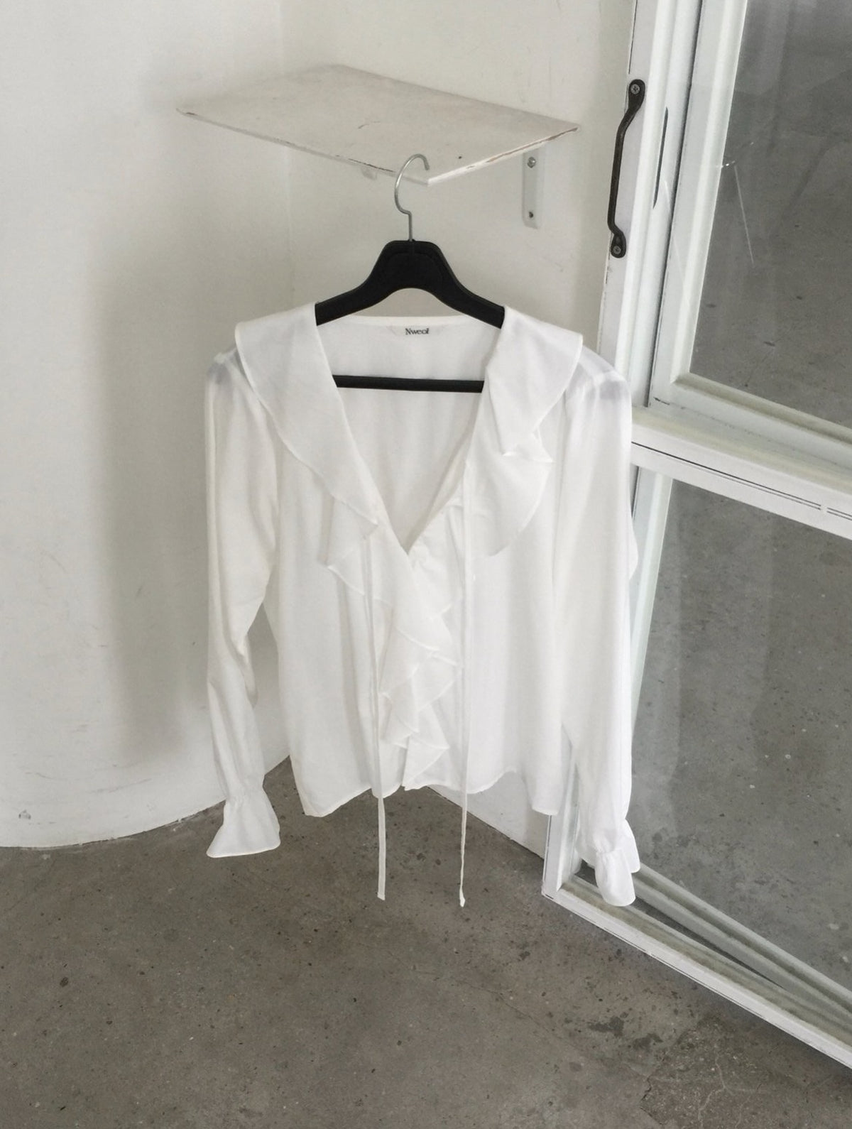 zelda frill blouse