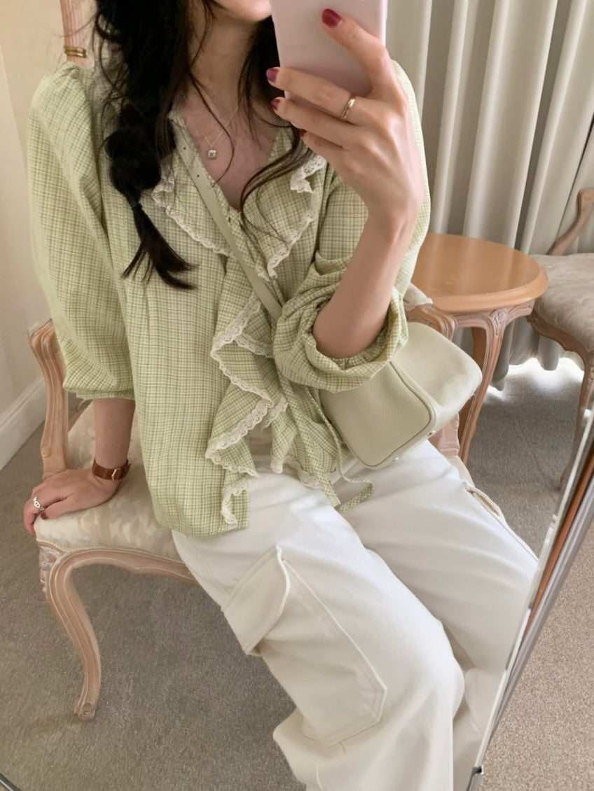 dain frill blouse
