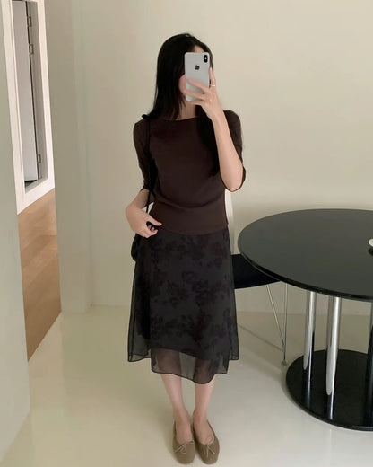 mood flower skirt (pre-order)
