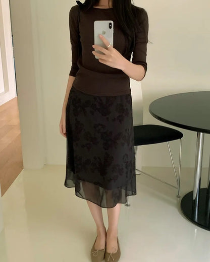 mood flower skirt (pre-order)