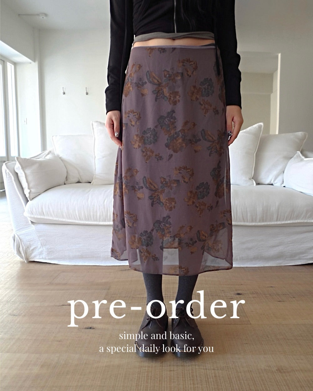 mood flower skirt (pre-order)