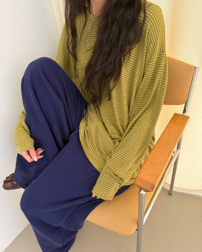 tone striped tee (pre-order)