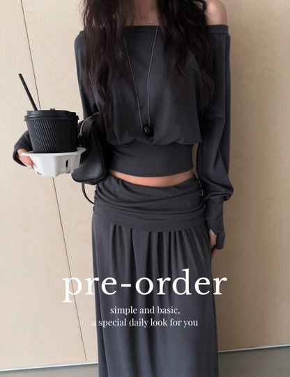 nana folding skirt (pre-order)