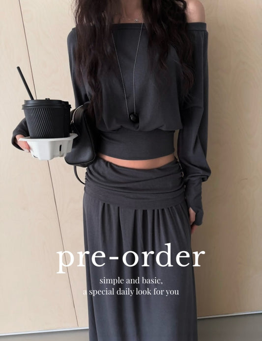 nana folding skirt (pre-order)