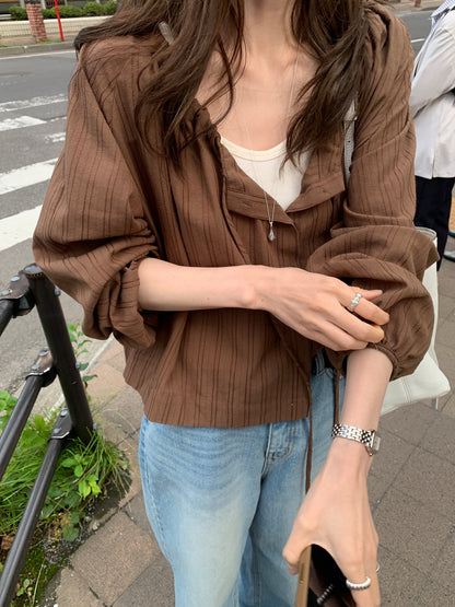 milky blouse