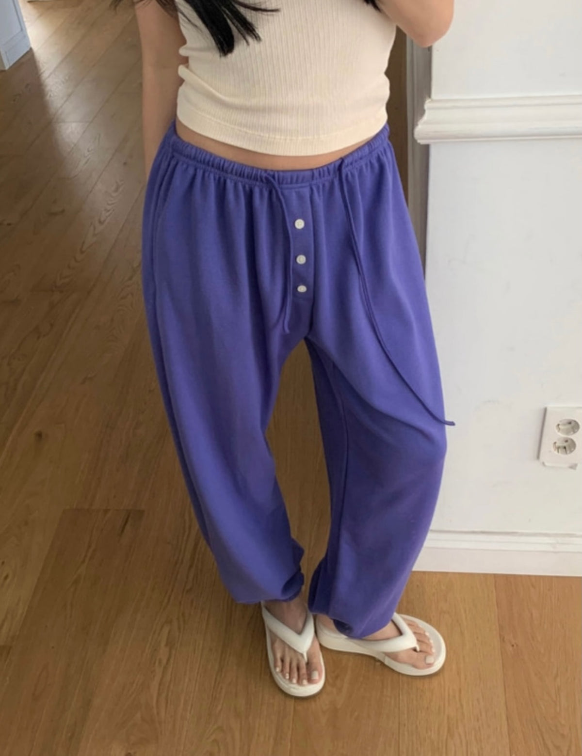 fave button jogger pnats