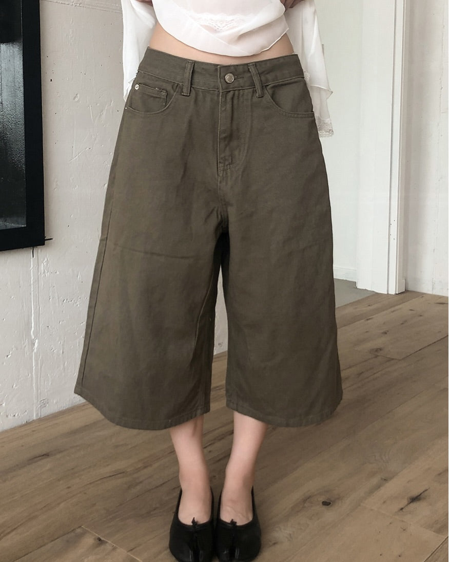 bermuda cotton pants (pre-order)