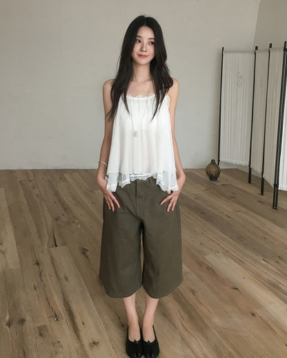 bermuda cotton pants (pre-order)