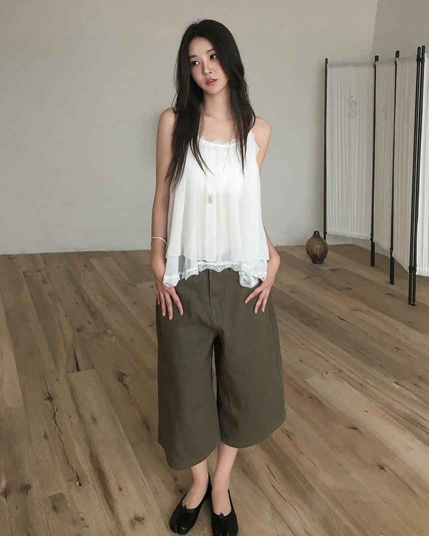 bermuda cotton pants (pre-order)