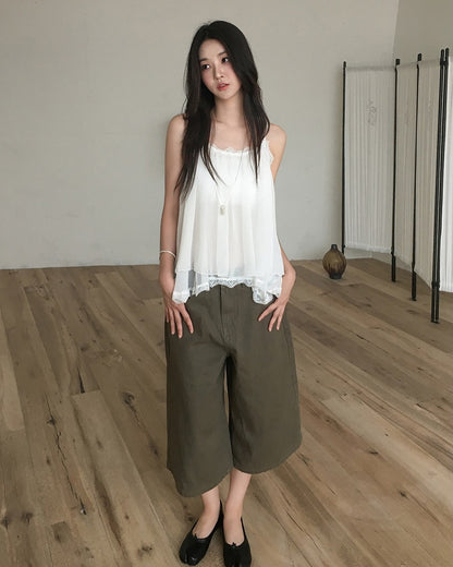 bermuda cotton pants (pre-order)