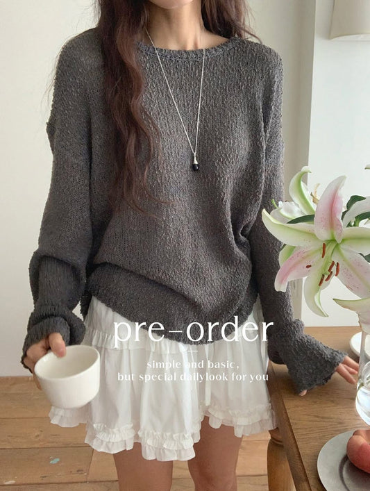 flynn popcorn knit (pre-order)