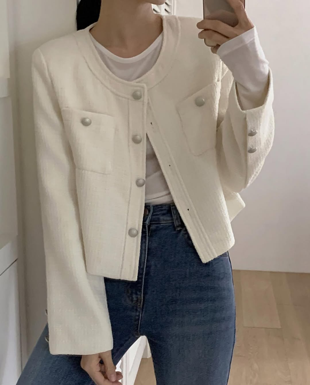 spring tweed jacket