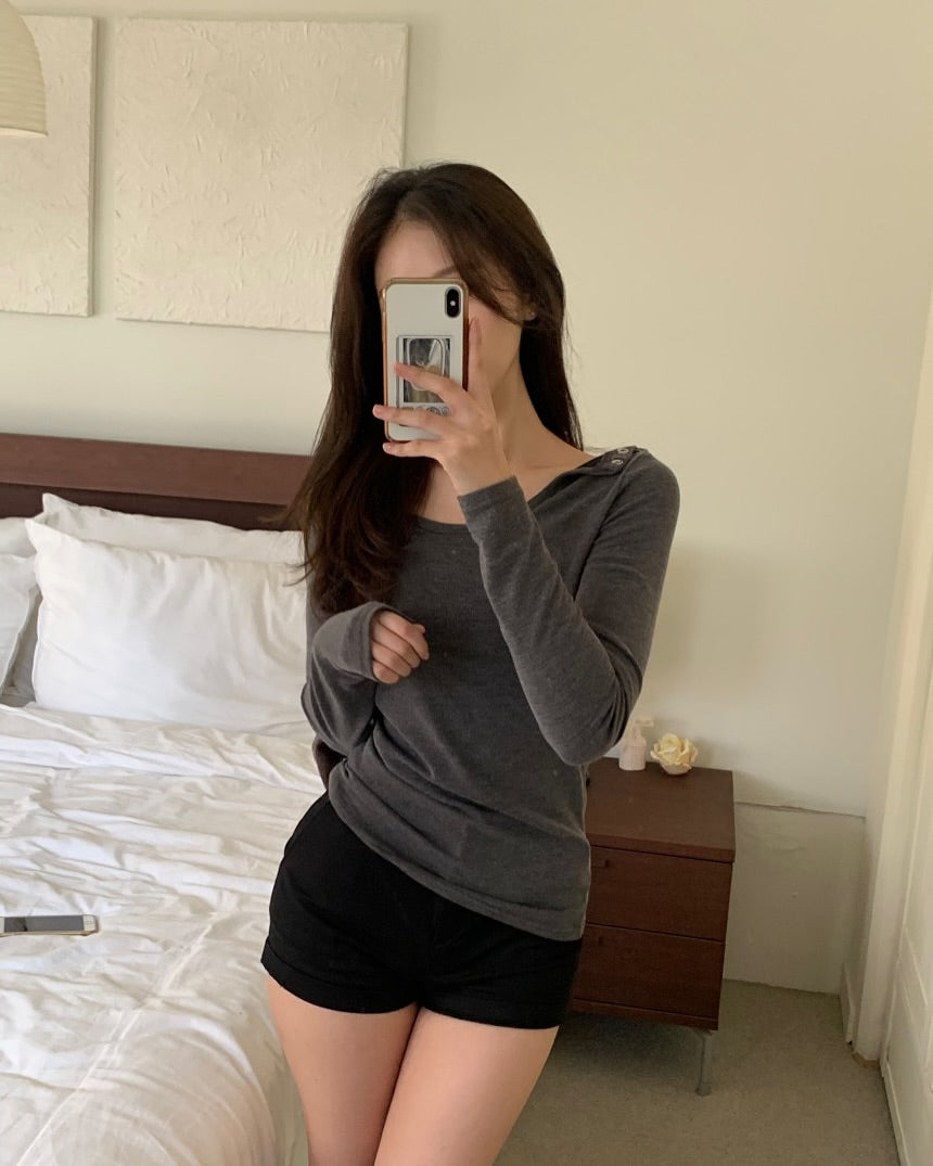 snap button top