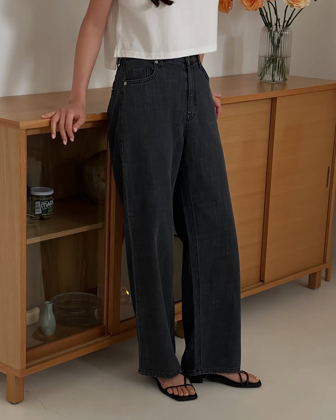 cali soft denim pants