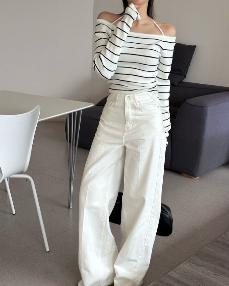 belle halter knit