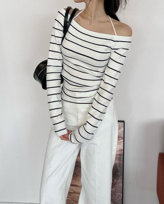 belle halter knit