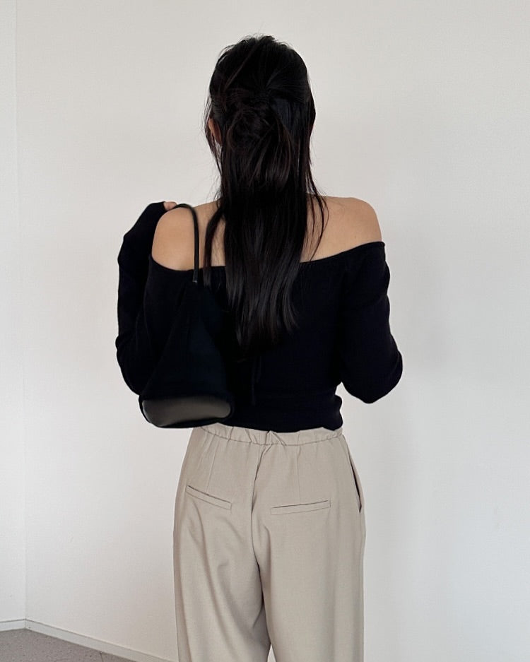 belle halter knit