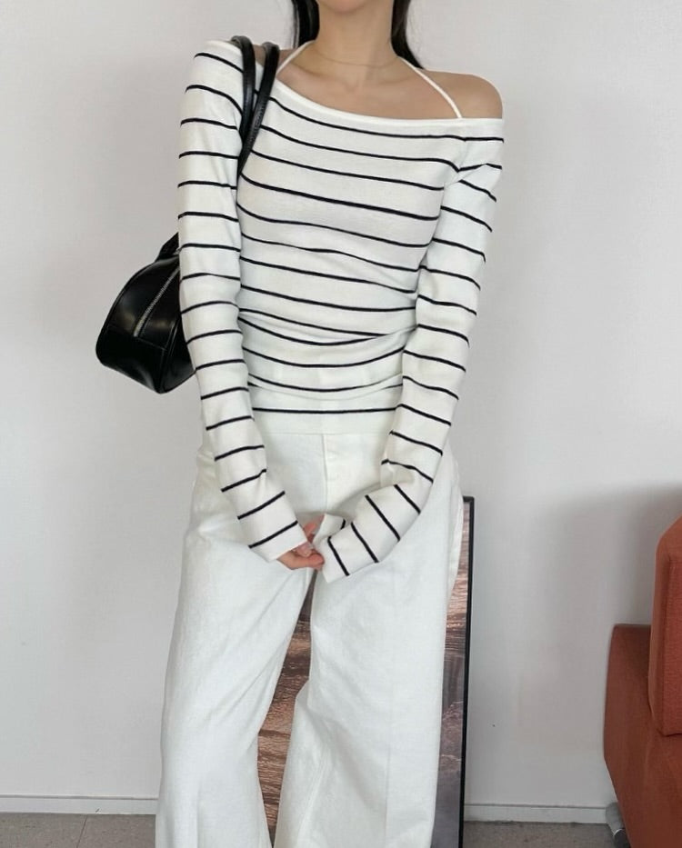 belle halter knit