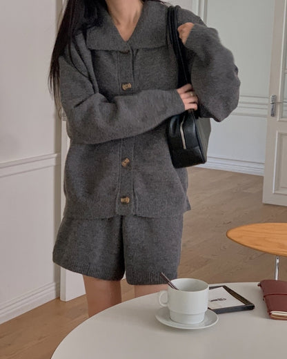 duo cardigan set