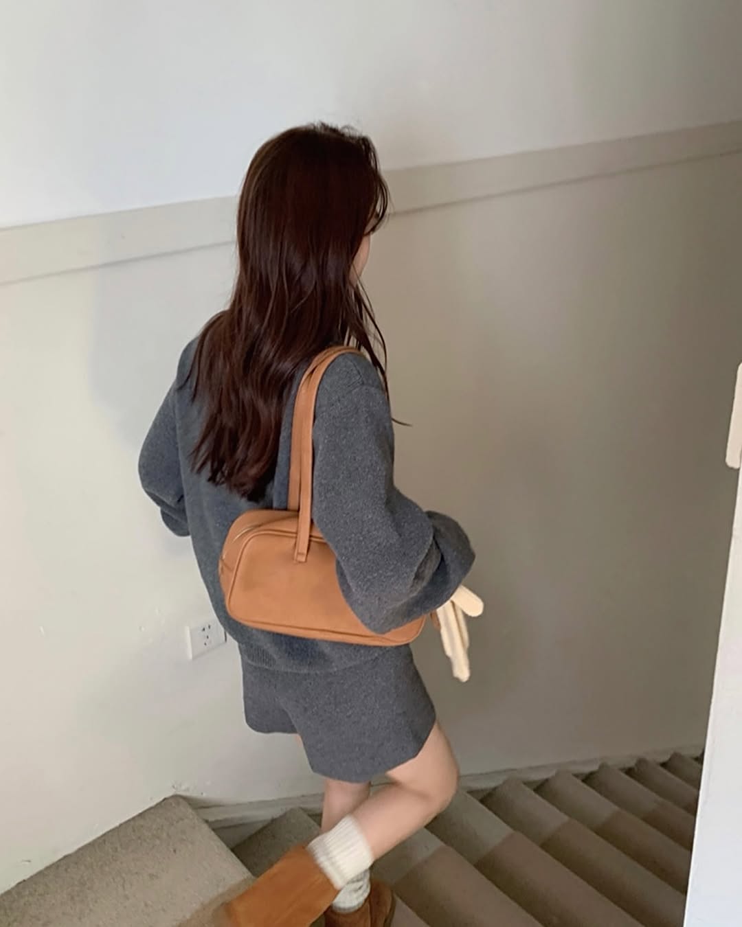 duo cardigan set
