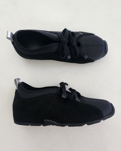 hay ribbon shoes (heels 3cm)