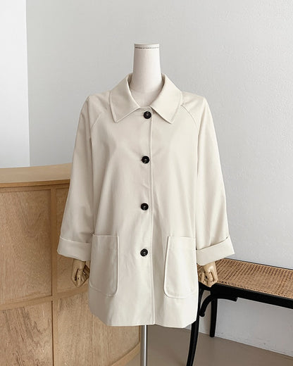 autumn trench coat