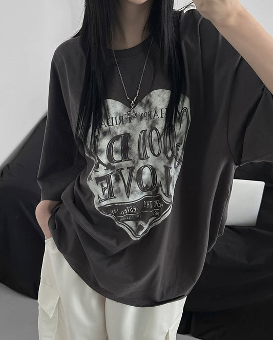 love oversized top