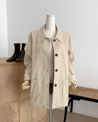 autumn trench coat