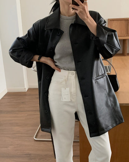 milena leather jacket