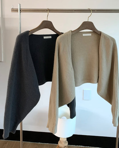 raw halter knit set