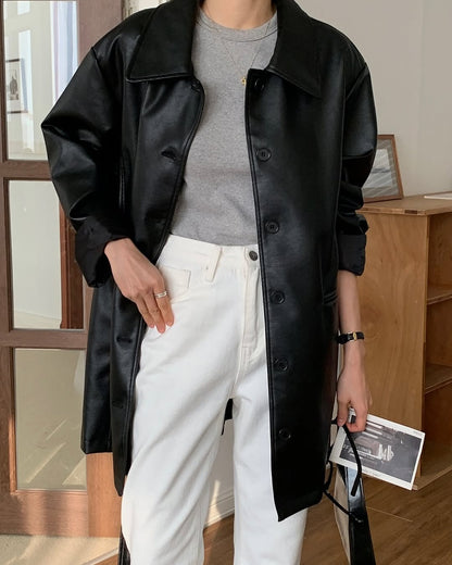 milena leather jacket