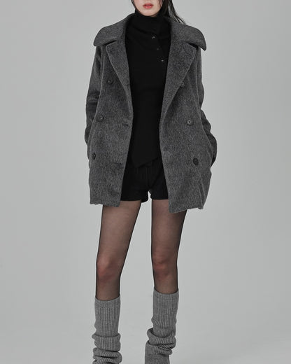 cross button knit