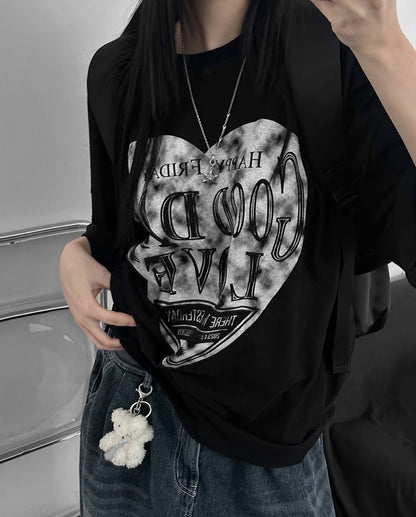love oversized top