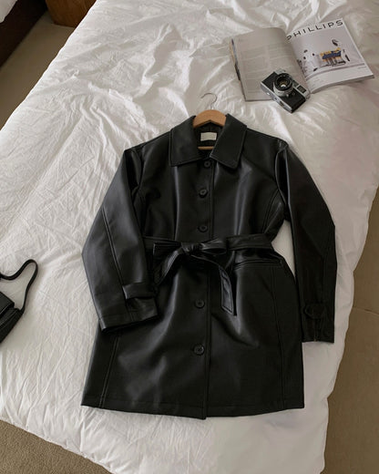 milena leather jacket