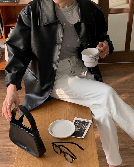 milena leather jacket