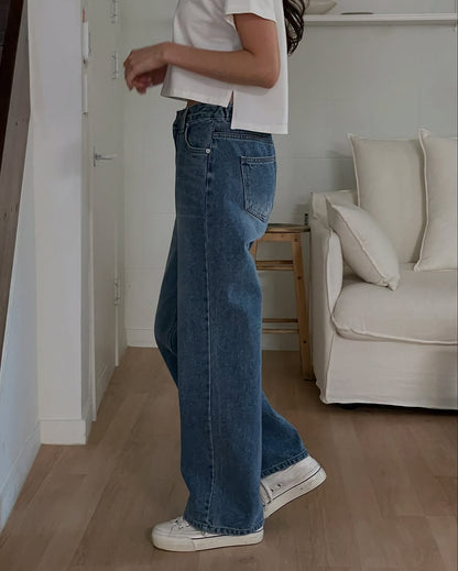 billy banding denim pants